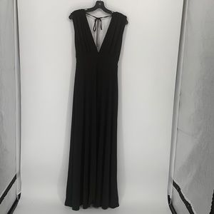 Veronica M black maxi dress